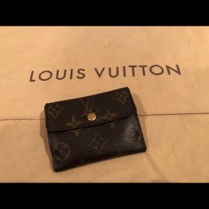 AUTH LV MONOGRAM WALLET w/ original box + dustbag